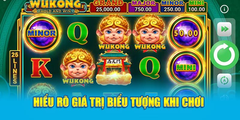 Hướng Dẫn Cách Chơi Tây Du Ký WW88 Đơn Giản Nhất 4 Hiểu rõ giá trị biểu tượng khi chơi tây du ký