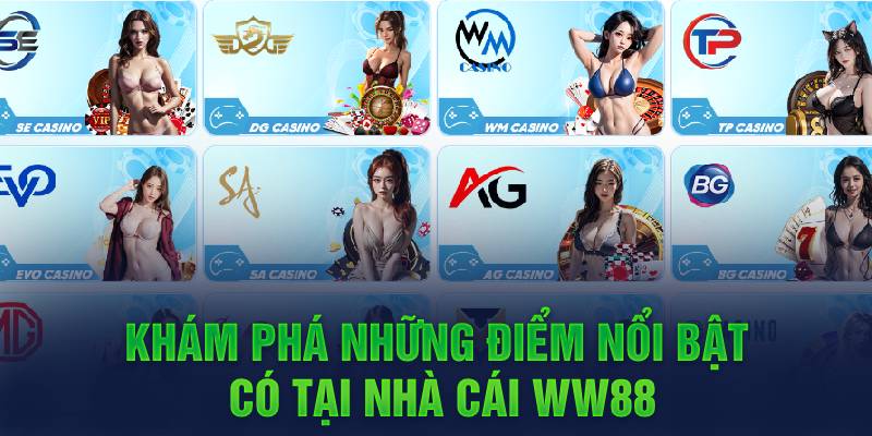 Giới Thiệu WW88 11 Giới thiệu những điểm nổi bật có tại nhà cái WW88
