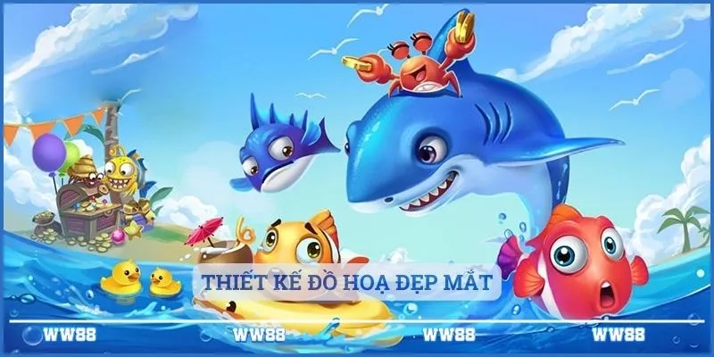 Cá Xeng - Tựa Game Giải Trí Hàng Đầu Tại WW88 3 Thiết kế đồ hoạ đẹp mắt